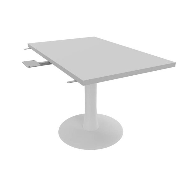 Quadrifoglio Verbindungsplatte Idea+ lichtgrau, weiß rechteckig 70,0 x 110,0 x 74,0 cm