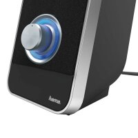 hama Sonic LS-206 Lautsprecher schwarz, grau