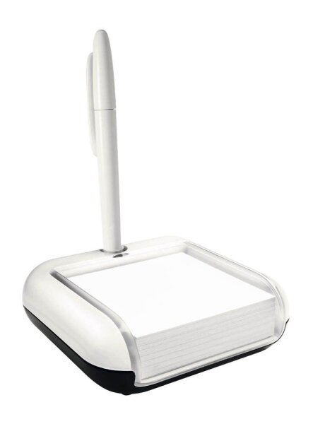 SIGEL Zettelbox eyestyle® weiß inkl. Haftnotizblock, 200 Blatt  ( SA102 )