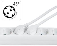 hama 6-fach Steckdosenleiste 1,4 m weiß