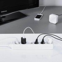 hama 6-fach Steckdosenleiste 1,4 m weiß