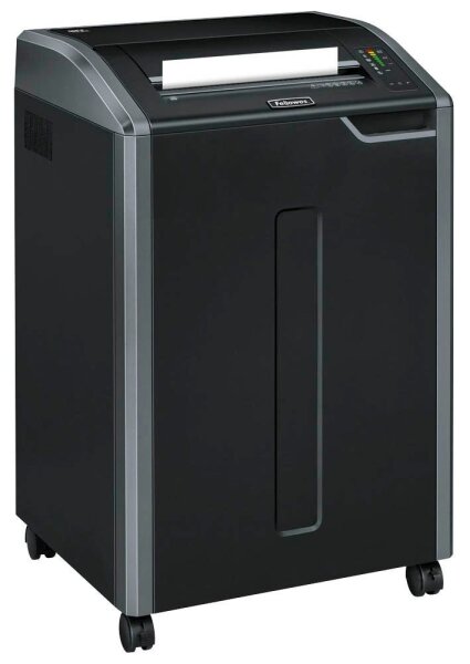Fellowes Powershred 485Ci Aktenvernichter mit Partikelschnitt P-4, 4 x 30 mm, bis 30 Blatt, schwarz