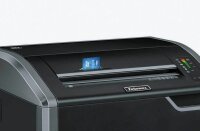Fellowes Powershred 485Ci Aktenvernichter mit Partikelschnitt P-4, 4 x 30 mm, bis 30 Blatt, schwarz