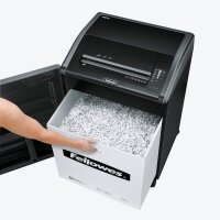 Fellowes Powershred 485Ci Aktenvernichter mit Partikelschnitt P-4, 4 x 30 mm, bis 30 Blatt, schwarz