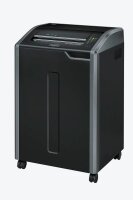 Fellowes Powershred 485Ci Aktenvernichter mit Partikelschnitt P-4, 4 x 30 mm, bis 30 Blatt, schwarz