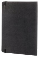 MOLESKINE Notizbuch Classic Collection fester Einband ca. DIN A4 kariert, schwarz Hardcover 192 Seiten, 1 St.