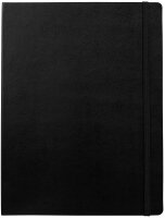 MOLESKINE Notizbuch Classic Collection fester Einband ca. DIN A4 kariert, schwarz Hardcover 192 Seiten, 1 St.
