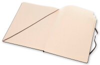 MOLESKINE Notizbuch Classic Collection fester Einband ca. DIN A4 liniert, schwarz Hardcover 192 Seiten, 1 St.