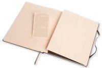 MOLESKINE Notizbuch Classic Collection fester Einband ca. DIN A4 liniert, schwarz Hardcover 192 Seiten, 1 St.