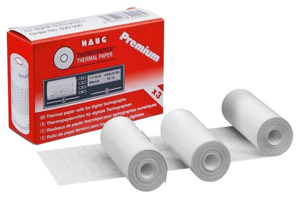 HAUG Premium Thermorollen 5,7 cm x 8,0 m, 3 Rollen