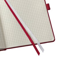 SIGEL Notizbuch Conceptum® ca. DIN A5 kariert, rot Hardcover 194 Seiten, 1 St.