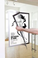 DURABLE Magnetrahmen selbstklebend DURAFRAME silber A2, 1 St.