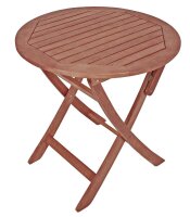 Garden Pleasure Gartentisch STOCKHOLM braun rund 70,0 x...