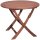 Garden Pleasure Gartentisch STOCKHOLM braun rund 90,0 x 90,0 x 73,0 cm