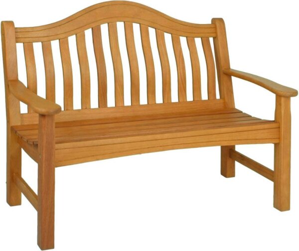 Garden Pleasure Gartenbank KINGSTON 985248 braun Holz 131,0 cm