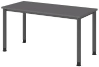 HAMMERBACHER HS614 Schreibtisch grafit rechteckig,...