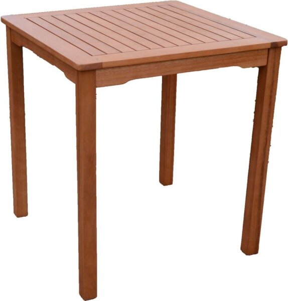 Garden Pleasure Gartentisch PITTSBURGH braun quadratisch 70,0 x 70,0 x 75,0 cm