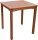 Garden Pleasure Gartentisch PITTSBURGH braun quadratisch 70,0 x 70,0 x 75,0 cm