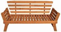 Garden Pleasure Gartenbank FORTUNA 985137 braun Holz...
