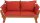 Garden Pleasure Gartenbank FORTUNA 985137 braun Holz 192,0 cm