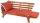 Garden Pleasure Gartenbank FORTUNA 985137 braun Holz 192,0 cm