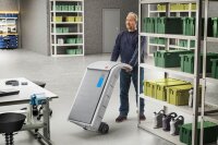 Hailo ProfiLine WSB Design XXXL Mülleimer 120,0 l grau, 1 St.