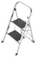 Hailo Klapptritt K70 StandardLine silber 2 Stufen, H:...