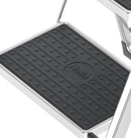 Hailo Klapptritt K70 StandardLine silber 2 Stufen, H: 83,0 cm
