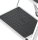 Hailo Klapptritt K70 StandardLine silber 2 Stufen, H: 83,0 cm