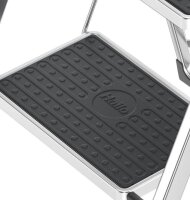 Hailo Klapptritt K70 StandardLine silber 3 Stufen, H: 106,0 cm