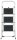 Hailo Klapptritt K70 StandardLine silber 3 Stufen, H: 106,0 cm