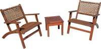 Garden Pleasure Sitzgruppe SONORA, braun Kunststoff,...