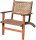 Garden Pleasure Sitzgruppe SONORA, braun Kunststoff, Holz, 3-teilig