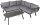 Garden Pleasure Loungegruppe AURELIA hellgrau, dunkelgrau Metall, 13-teilig
