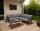 Garden Pleasure Loungegruppe AURELIA hellgrau, dunkelgrau Metall, 13-teilig