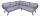Garden Pleasure Loungegruppe AURELIA hellgrau, dunkelgrau Metall, 13-teilig