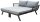 Garden Pleasure Sonnenliege DELIA grau Aluminium