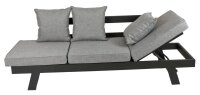 Garden Pleasure Loungesofa DONNA hellgrau, anthrazit...