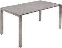 Garden Pleasure Gartentisch SIENNA grau rechteckig...