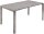 Garden Pleasure Gartentisch SIENNA grau rechteckig 160,0/217,0/267,0 x 92,0 x 75  ( 305433 )