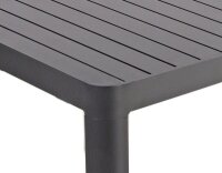 Garden Pleasure Gartentisch AMIRA anthrazit rechteckig 195,0/240,0 x 100,0 x 75,0 cm