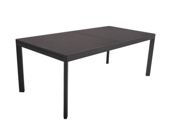Garden Pleasure Gartentisch NEREA anthrazit rechteckig 200,0/300,0 x 100,0 x 75,0 cm