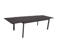 Garden Pleasure Gartentisch NEREA anthrazit rechteckig...