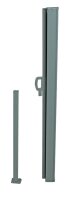Garden Pleasure Seitenmarkise anthrazit 160,0 x 300,0 cm