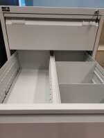 BISLEY ECO Karteischrank reinweiß 4 Schubladen 57,0 x 62,2 x 91,5 cm, 1 St.