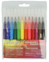 WESTCOTT Airbrush-Stifte farbsortiert, 12 St.