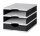 styro Schubladenbox uno  schwarz 268-0103.9895S, DIN A4 mit 1 Schublade, 1 St.