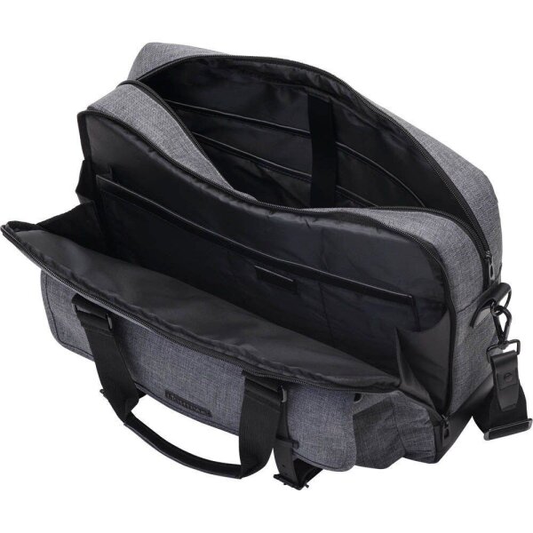 LIGHTPAK Laptoptasche TWYX Kunstfaser grau 46163 bis 38,1 cm (15 Zoll)
