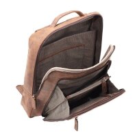 PRIDE & SOUL Rucksack JESTER Leder braun