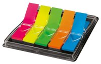 SIGEL TRANSPARENT Haftmarker farbsortiert 5x 40 Streifen